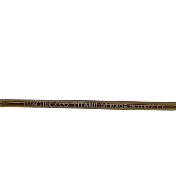 VINTAGE LUXOTTICA Titanium Eyeglass Frames Half-Rim Made in Italy NOT SU… - Picture 8 of 12